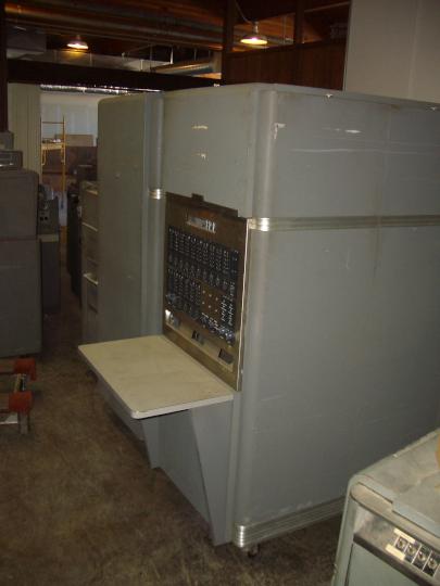 IBM 650 system from above