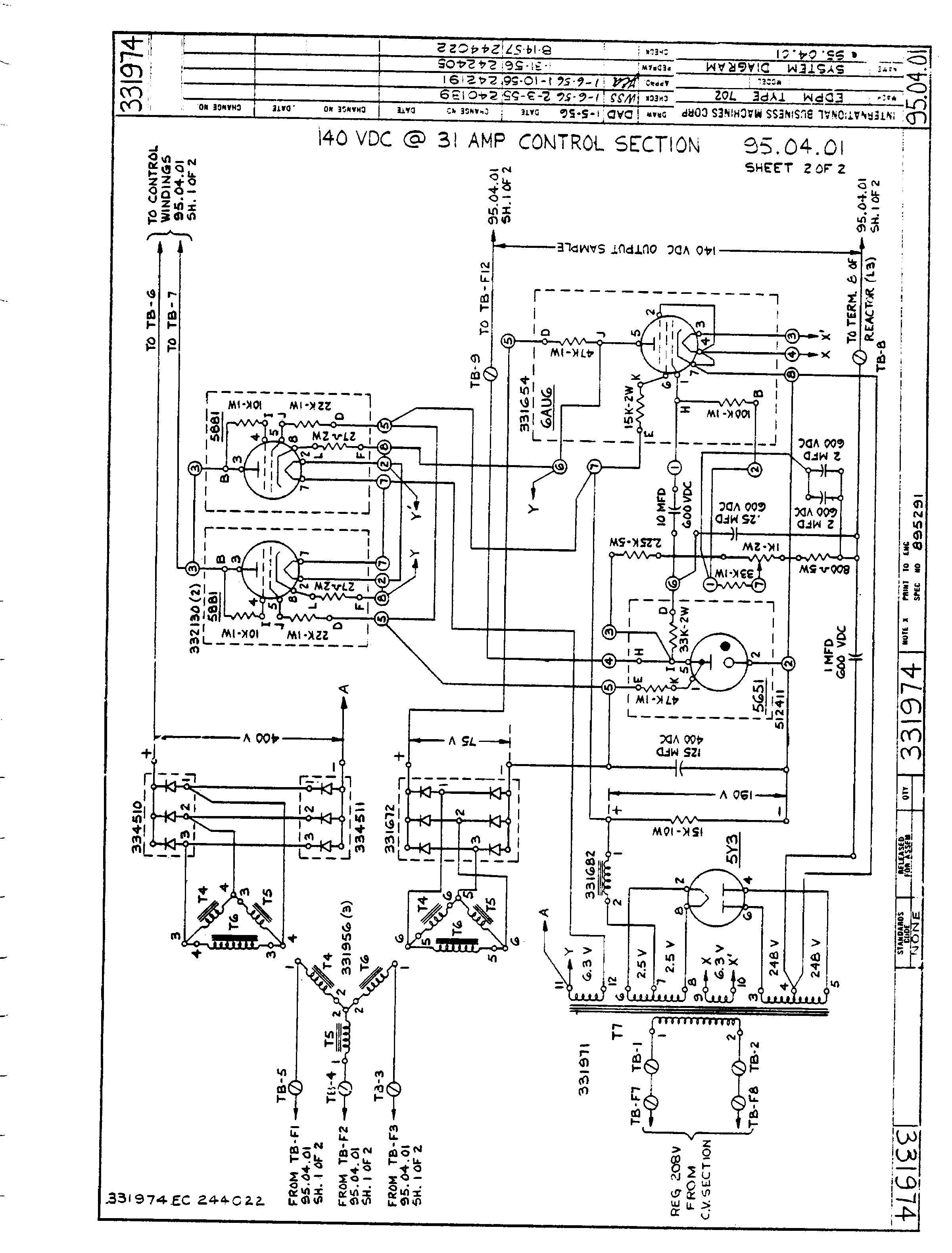 IBM 705 Drawings